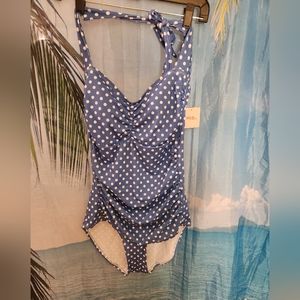 RUBY RIBBON 🎀Riviera One-Piece Pacific Dot🆕️ size 14